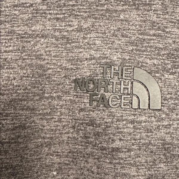 North Face Jacket Fleece Womens Medium Gray Full Zip Coat Outdoor Hike Camp - Image 2