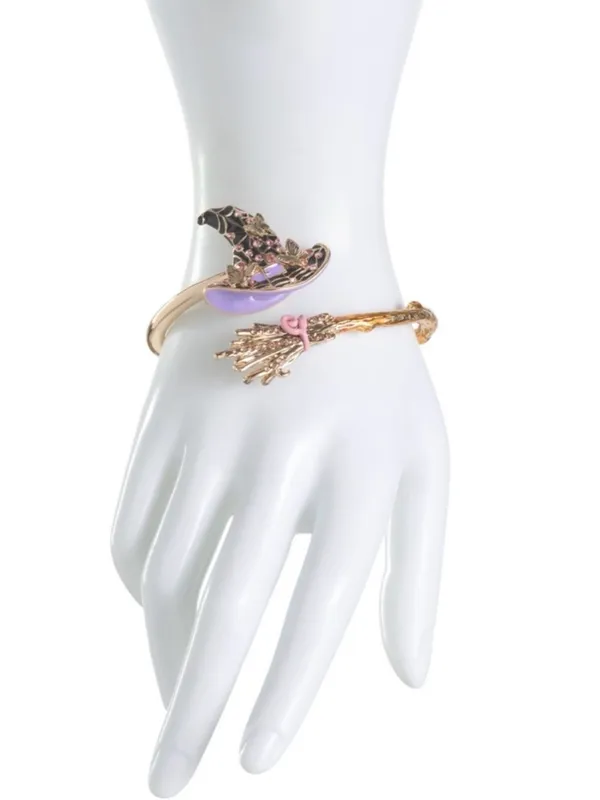 NWT Betsey Johnson Gold Witchy Bypass Bracelet - Image 2