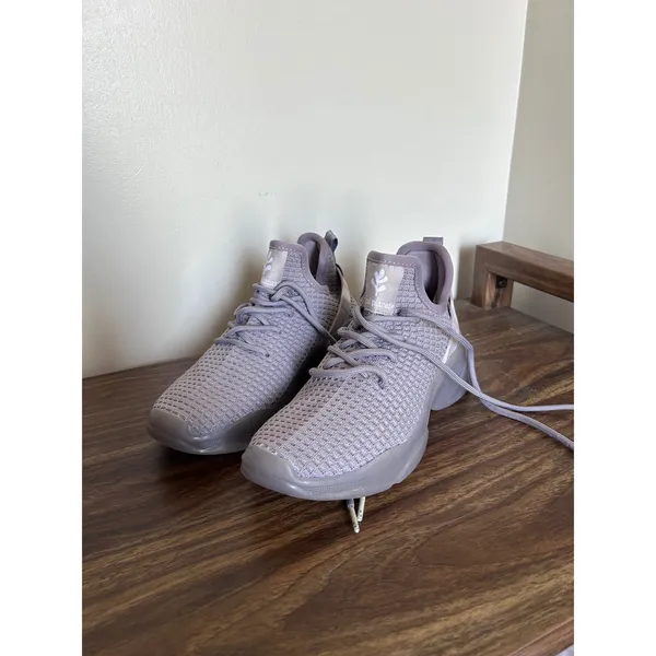 Cool Planet by Steve Madden Canyon Mauve Grey‎ Textile Chunky Sneakers Womens 6M - Image 2