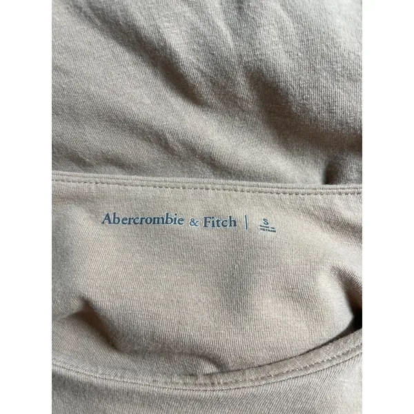 Abercrombie & Fitch Soft Matte Seamless Long Sleeve Crew Neck Bodysuit Top Sz S - Image 5