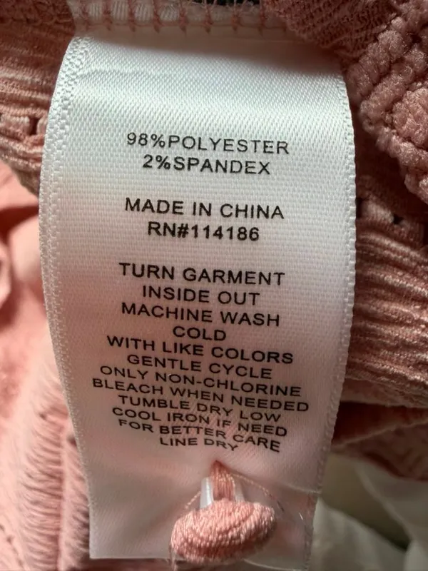 Frye Women's Rose Mauve Boho Knit Long Sleeve V Neck Pullover Blouse Large - Image 6