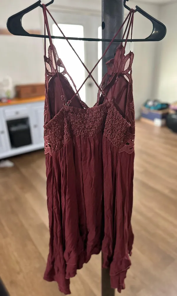 Rue 21 Maroon Dress - Image 2