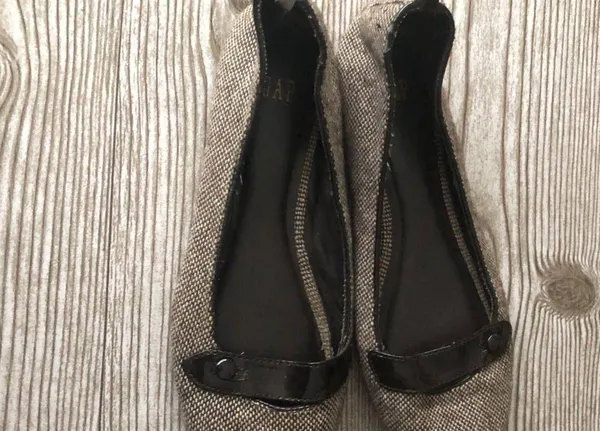 Gap Womens Brown Ballet Flats Sz 7 - Image 4