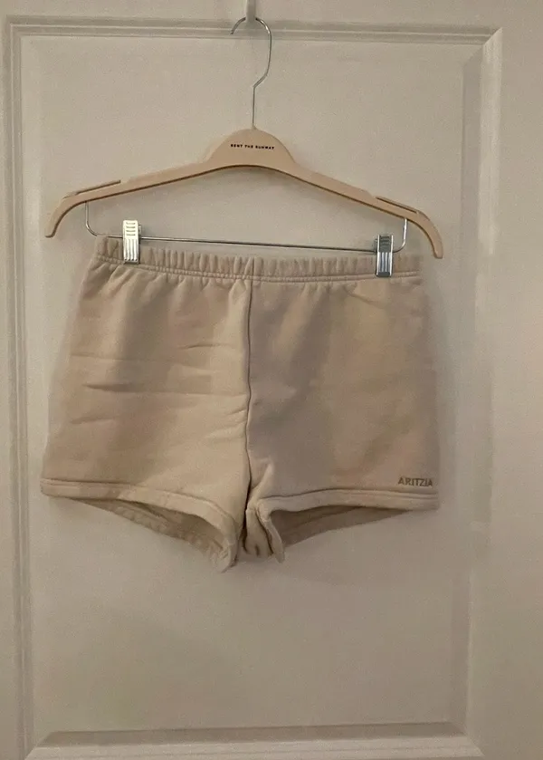 Aritzia Cozy Fleece Perfect High-Rise Shorts - Image 5