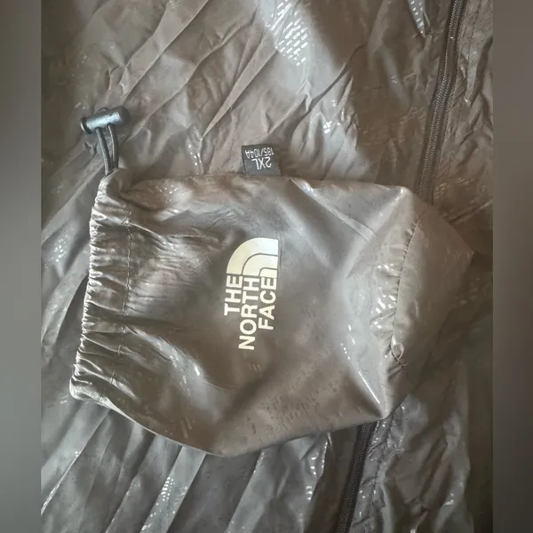 The north face brown woman’s windbreaker 2XL - Image 3