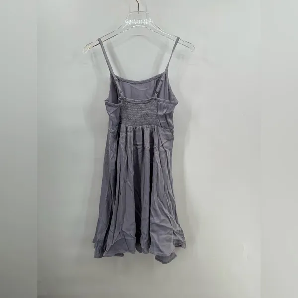 Anthropologie short gray‎ cami dress size small - Image 2