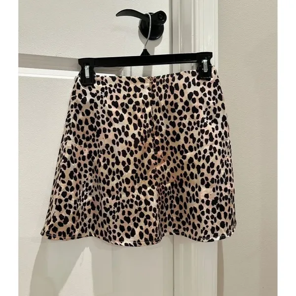 Princess Polly Jemima Grace Leopard Print Mini Skirt - Image 4
