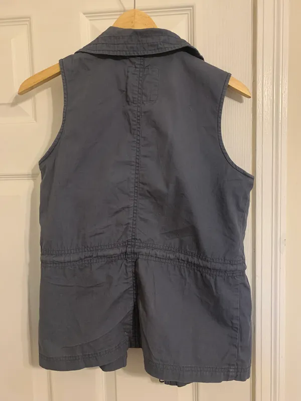 Gap Navy Cargo Vest - Image 2