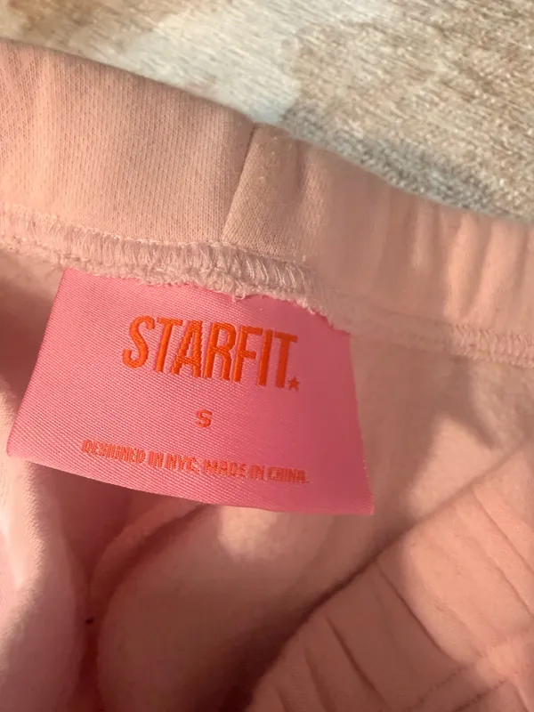 Starfit Sweatpants Pink - Image 4