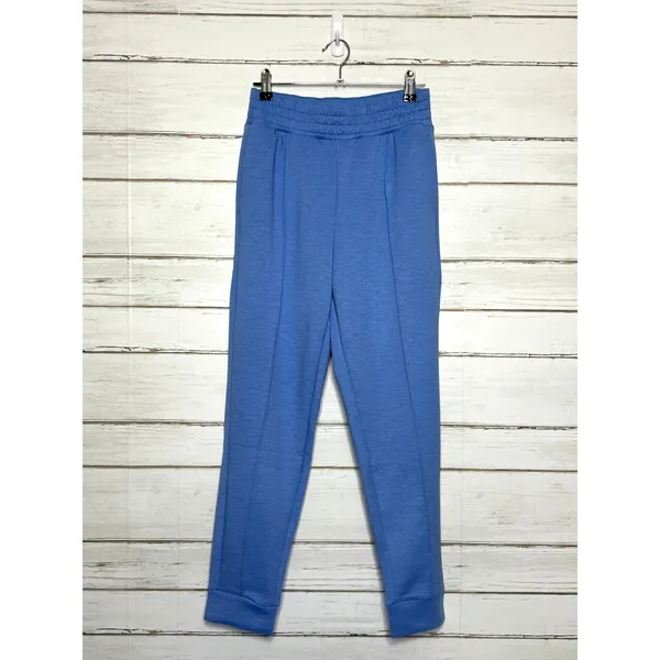 Zenana Cornflower Blue Small Half Zip Pullover Jogger Matching Set Athleisure - Image 7