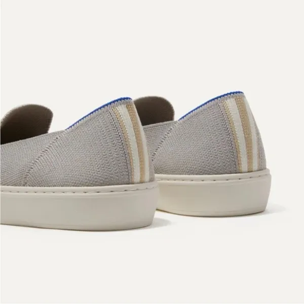Rothy’s The Original Slip On Sneaker in Light Grey Sz 8 - Image 2