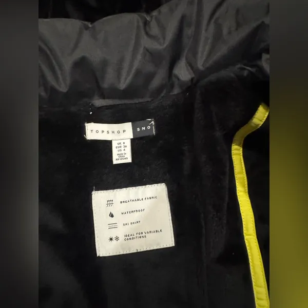 Topshop Women's Black Hooded Jacket - Image 10