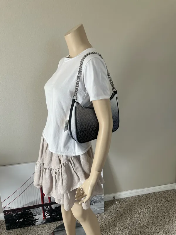 Michael Kors Jet Set Travel Large Pouchette Crossbody - Image 7