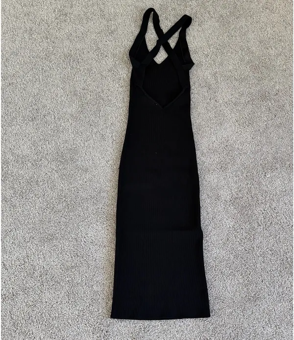 ZARA Black maxi dress - Image 2