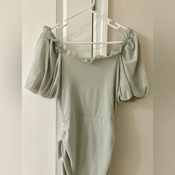 NWT Joyfolie Mia Joy Puff Sleeve Dress - Image 2