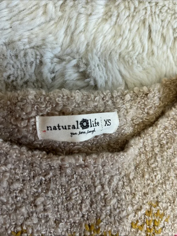 Natural Life Boucle Printed Sweater - Image 7