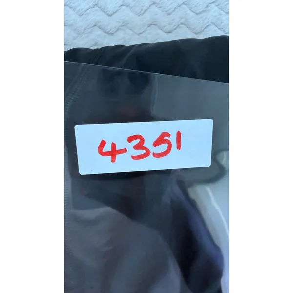 Lululemon Fast and Free High-Rise Tight 25 Nulux Black Leggings LW5DCES Size 4 - Image 8