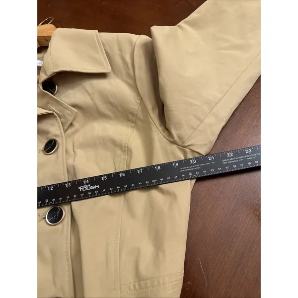 New York & Co Trench Coat, Sz: L - Image 10