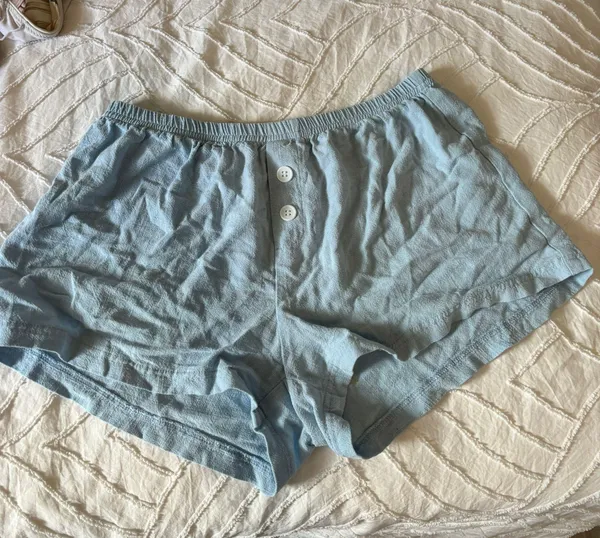 Light Blue PJ Shorts - Image 3