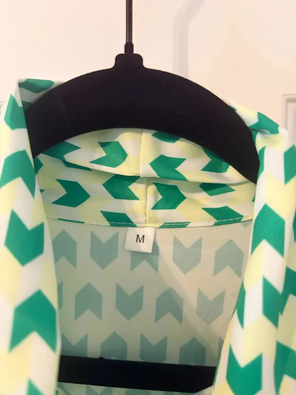Great work blouse Green Size M - Image 2