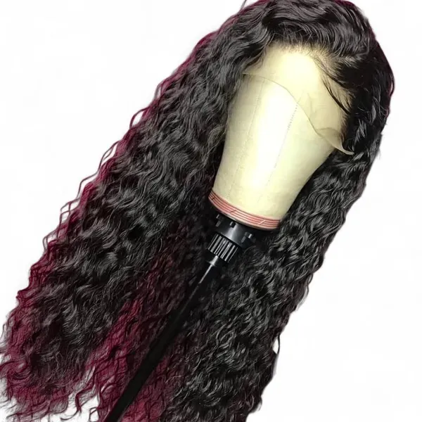 Ombre curly lace front wig‎ - Image 2