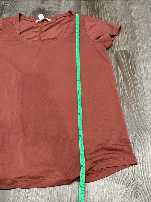 Athleta Rust Stratus II Short Sleeve - Image 8
