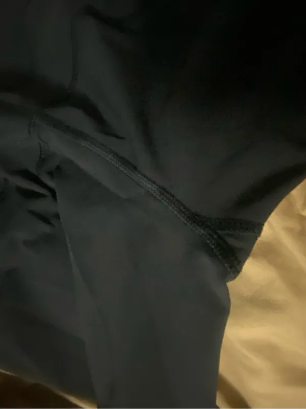 Lululemon Black mesh Detail Leggings - Image 16