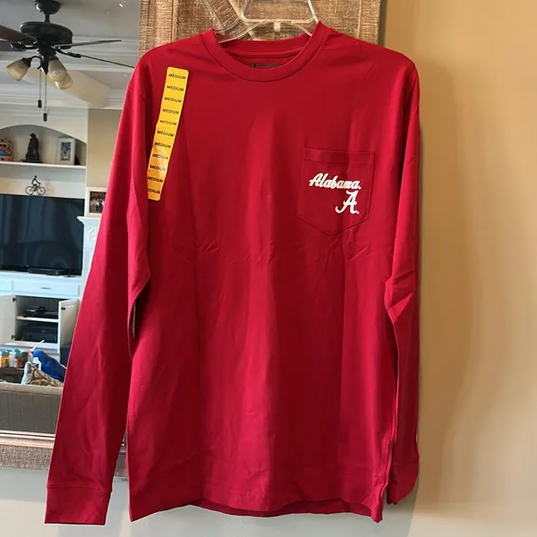 Champion University of Alabama Crimson Red Shirt Long Sleeve Lightweight Women M - Image 4