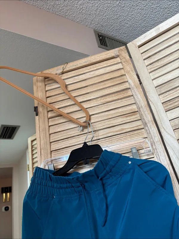 Caribbean Blue Cargo Pants 
 - Drawstring Waist Small - Image 4