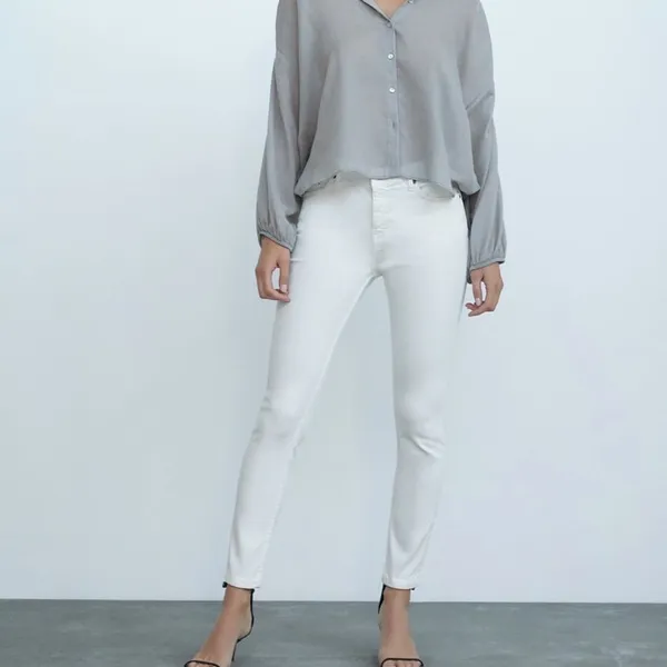 NWT ZARA Premium Skinny Jeans Stretch High Waist Bloggers Fav - Image 4