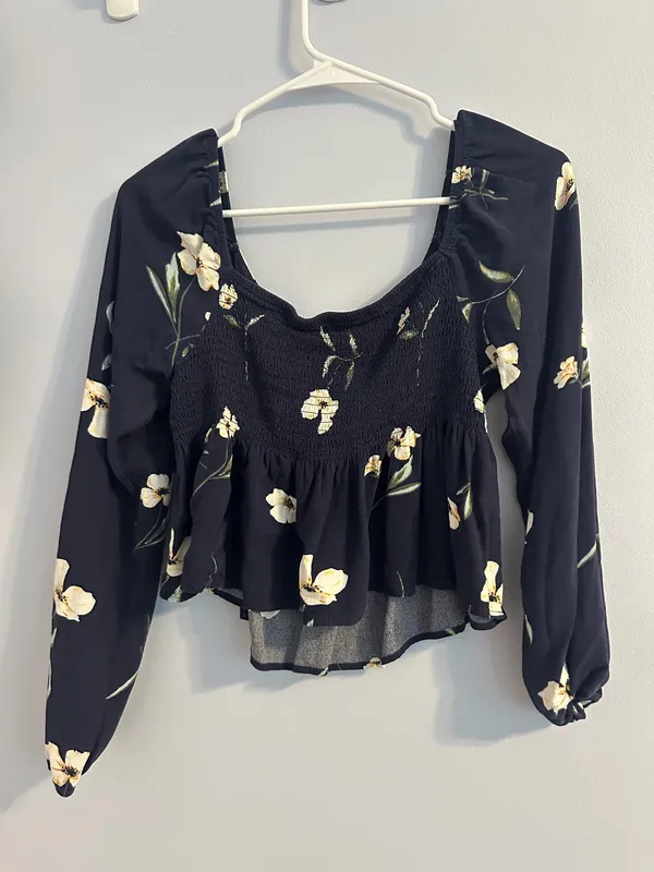 Boutique Top Blue - Image 2