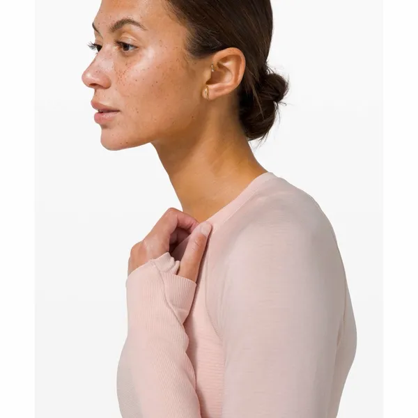 Lululemon Swiftly Tech Long Sleeve 2.0 in Feather Pink - Image 5