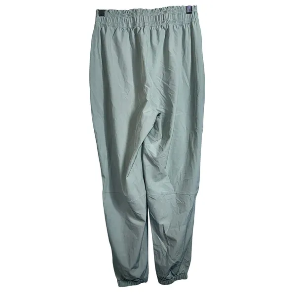 Abercrombie & Fitch Sage Green Stretch Woven Jogger Pants Sweatpants Size Small - Image 2