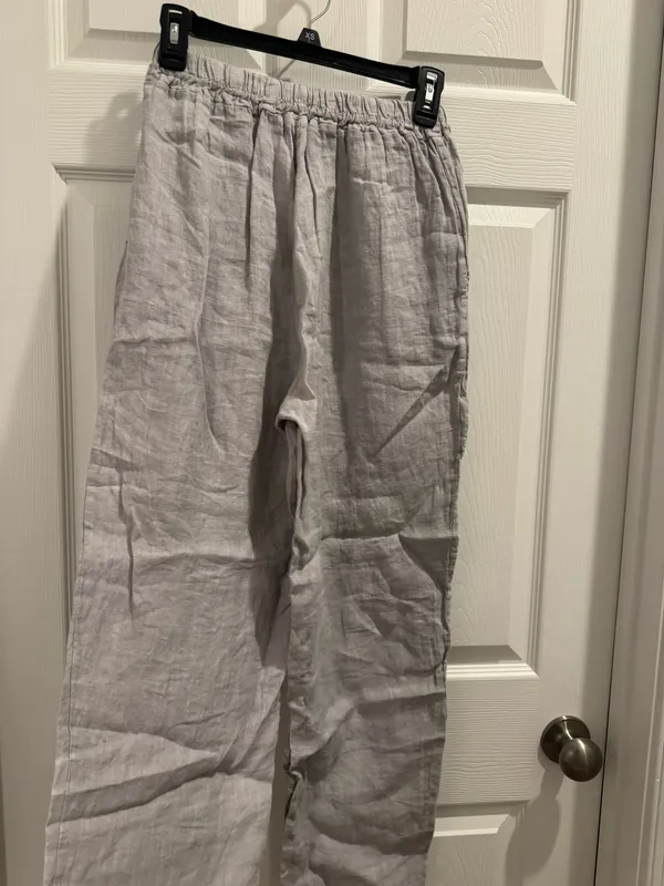 Linen pants Gray - Image 5