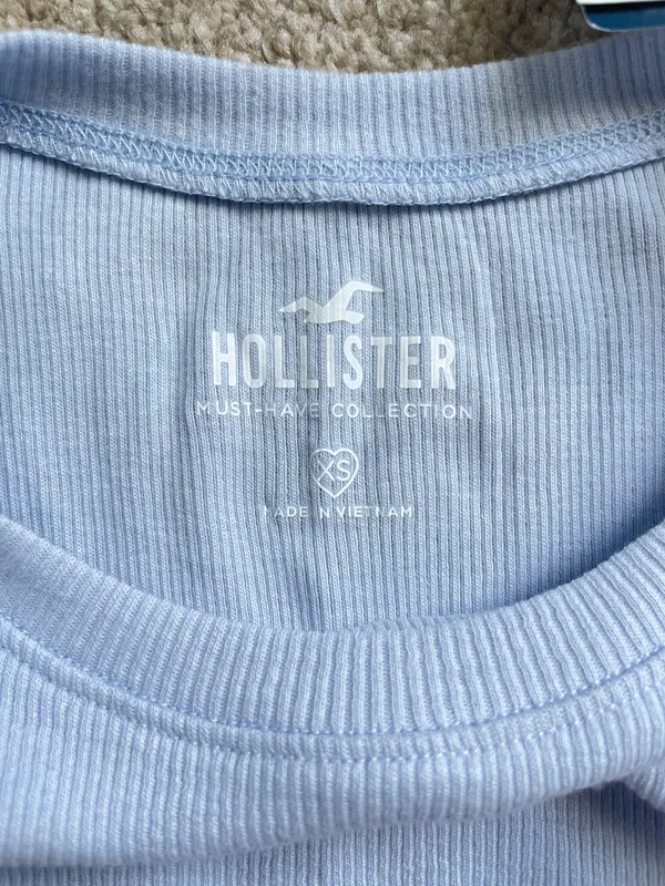 Hollister Light Blue Tank Top - Image 2