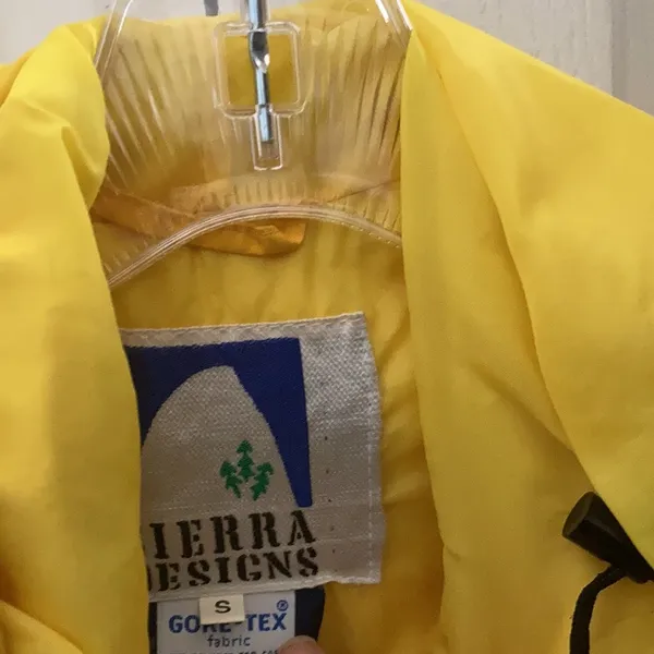 FINAL MARKDOWN Sierra designs gortex windbreaker small Yellow - Image 2
