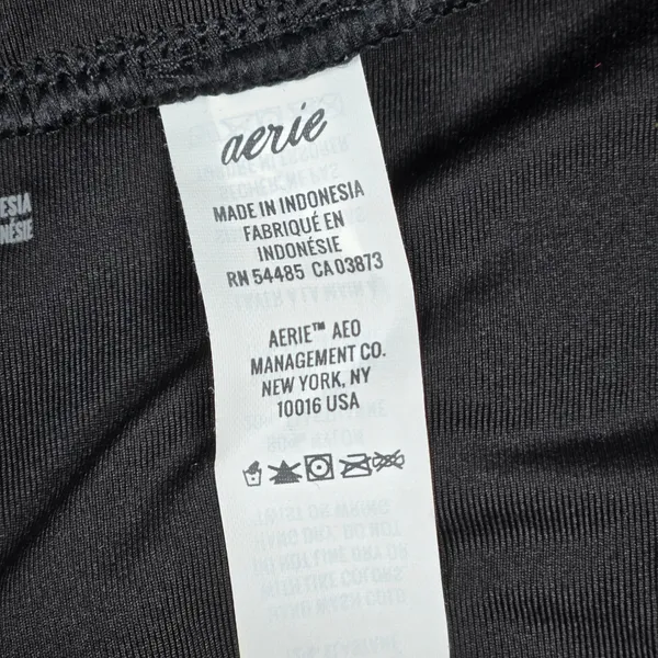 Aerie Black Bikini Bottom Swimsuit‎ Beachwear Size XXL - Image 7
