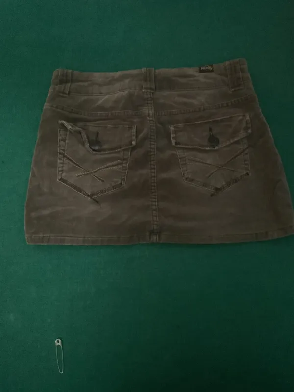 Vanity Collection Corduroy mini skirt - Image 2