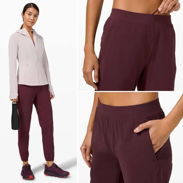 Lululemon Adapted State Jogger in Cassis Size 8 - Image 5