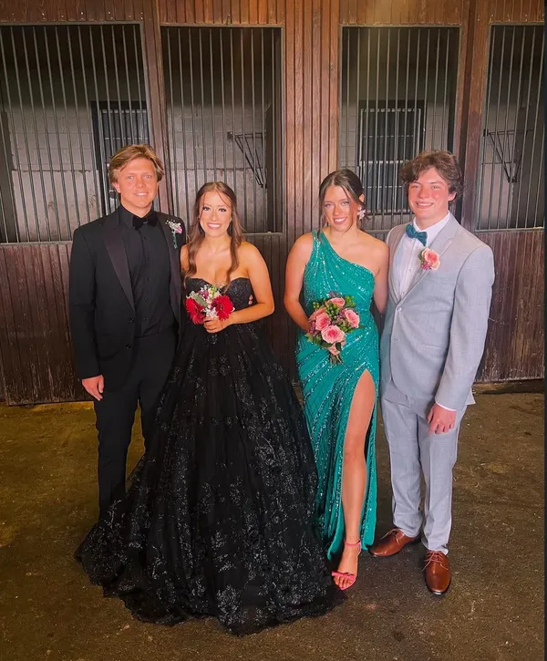 Prom Dress Black - Image 2