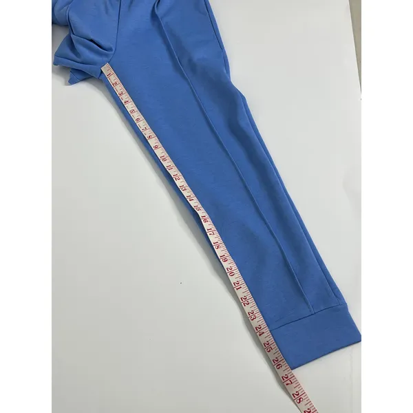 Zenana Cornflower Blue Small Half Zip Pullover Jogger Matching Set Athleisure - Image 9