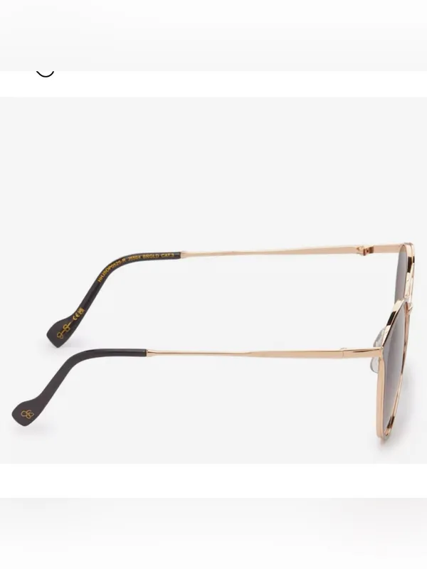 Jessica Simpson Metal Sunglasses J5564 Nude Rose Gold 100% UV protection New - Image 3