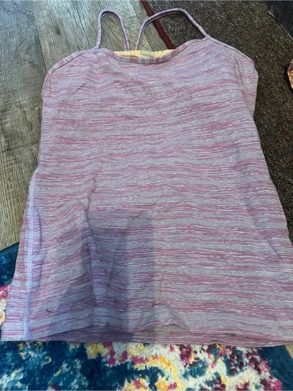 Lululemon power y muted muave stripe galore - Image 6
