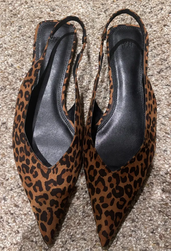 H&M Slingback Flats leopard print - Image 2