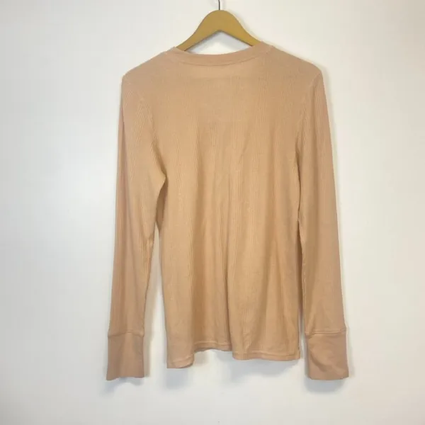 Aerie Waffle Knit Thermal Button Top - Image 8