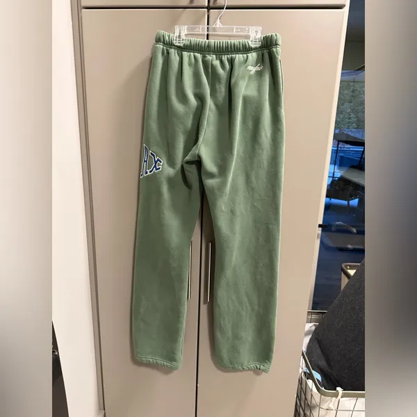The Mayfair Group: Scan To Relax Wide Leg Sweatpants | Olive And Royal! W S/M! - Image 4