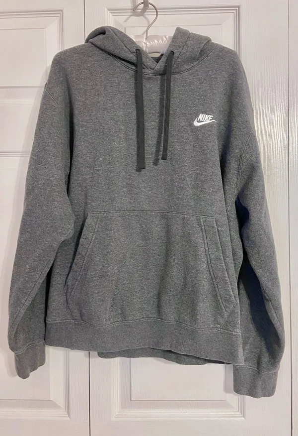 dark gray nike hoodie - Image 2