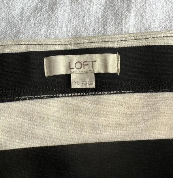 Loft Striped Summer Skirt - Image 2