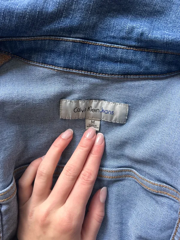Calvin Klein Denim Jacket Women’s - Image 2
