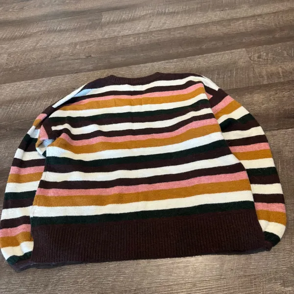 Madewell Striped Wool & Alpaca Blend Sweater - Image 3